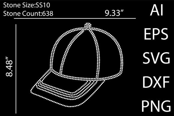 Cap Rhinestone Templates: Your Instant Download for Sparkle