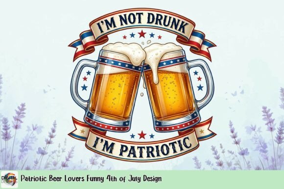 Celebrate in Style with This Patriotic Beer Lover's Graphic