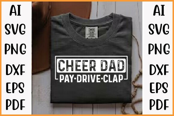 Celebrate the Sideline: Creative Projects with Cheer Dad SVG