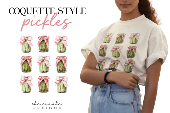 Coquette Pickles Design: A Whimsical Touch for Creative Projects