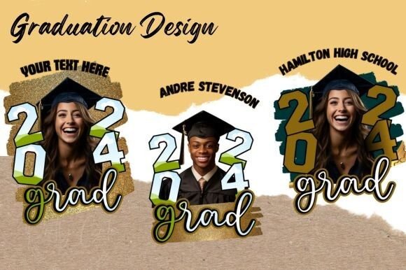 Customizing the 2024 Grad Shirt Design Custom Frame
