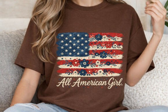 Floral USA Flag Design | Patriotic Pngt: A Designer's Guide