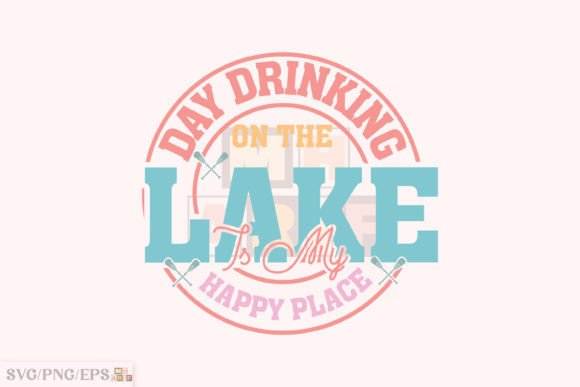 Lake SVG T-Shirt Design: Stunning Lake PNG Graphics