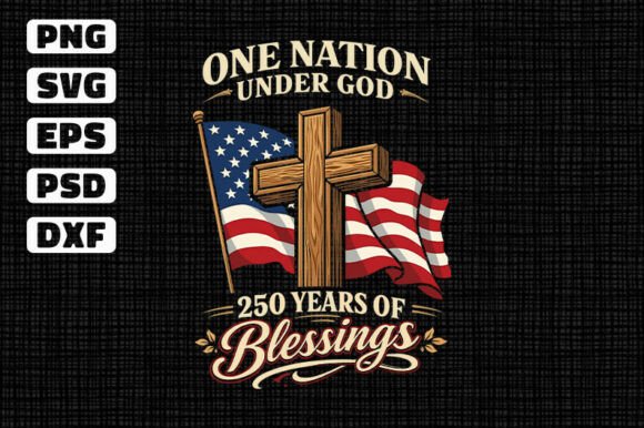 Patriotic Cross Flag Design: Blending Faith and National Pride